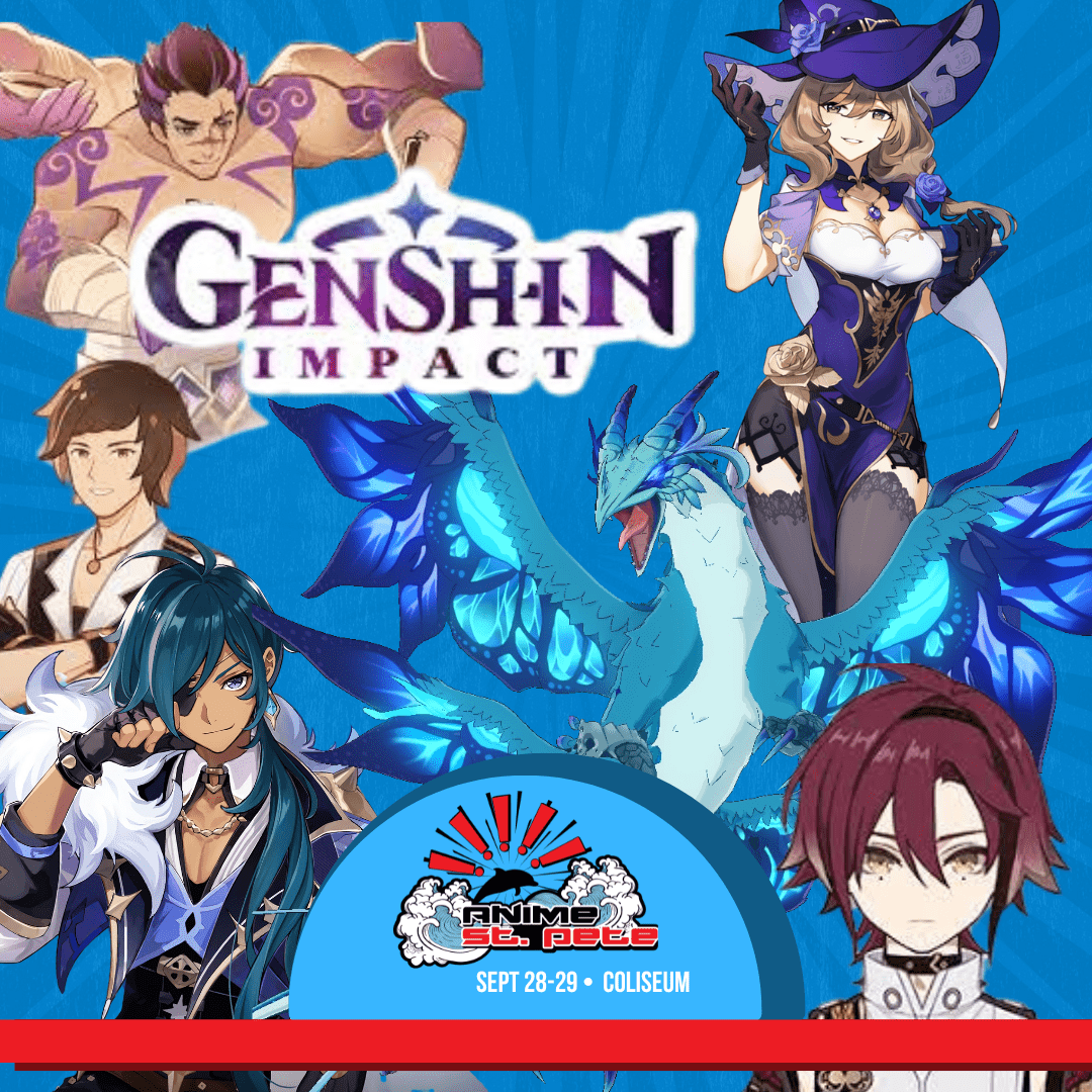 Genshin Impact Celebration - Anime St Pete