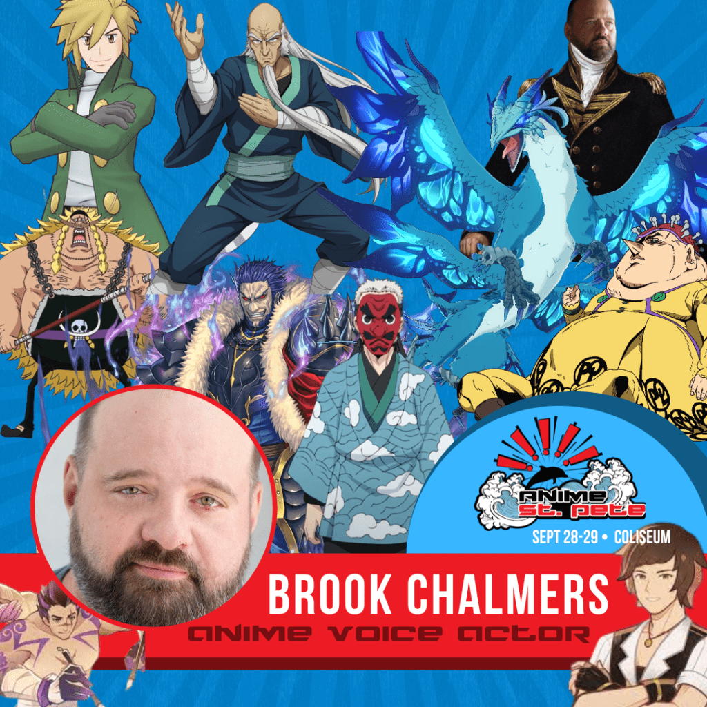 Meet the voice actors of Anime St. Pete 2024 Anime